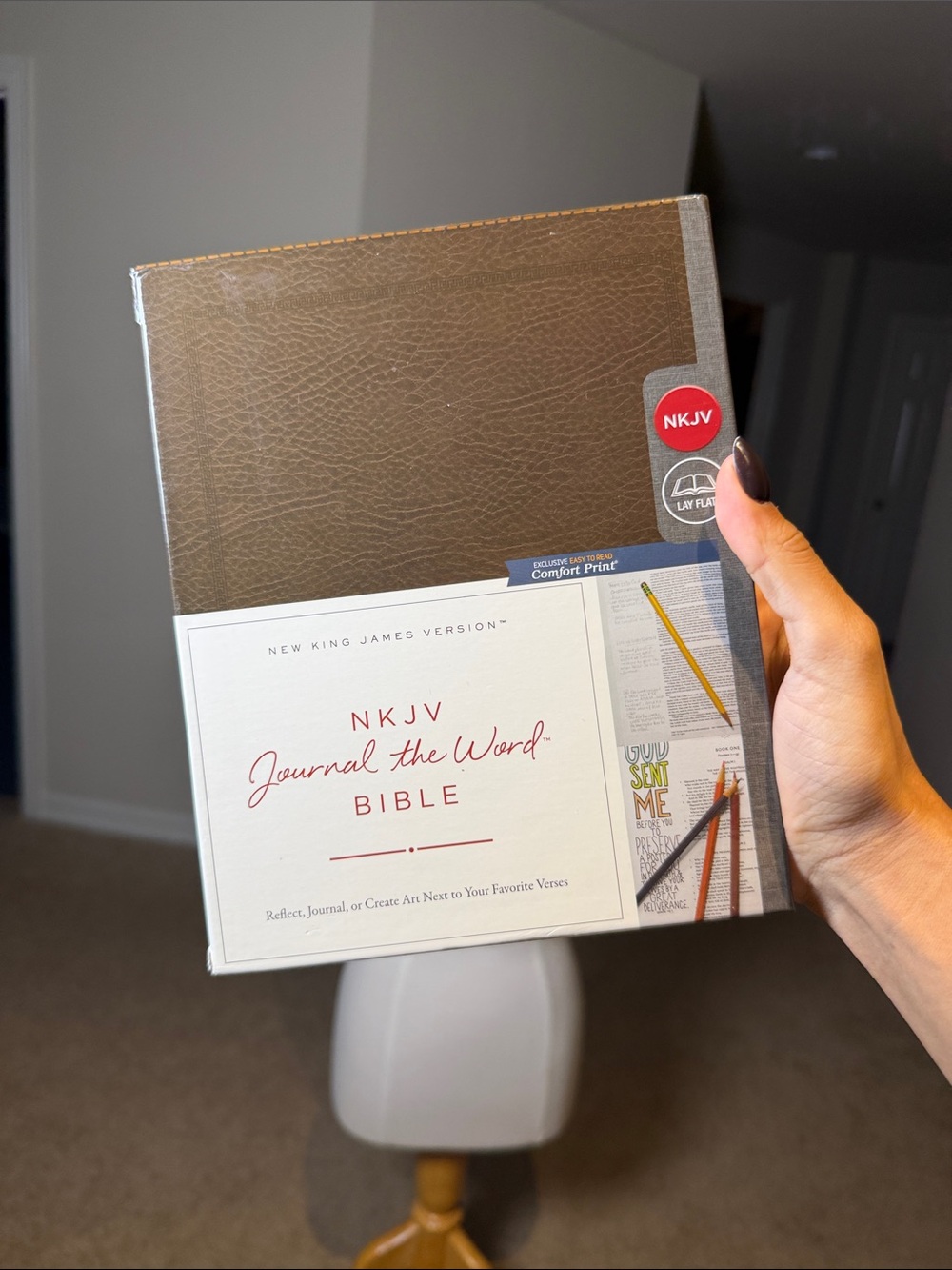 Journal the Word Bible - Brown